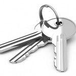 Glänzende Schlüssel